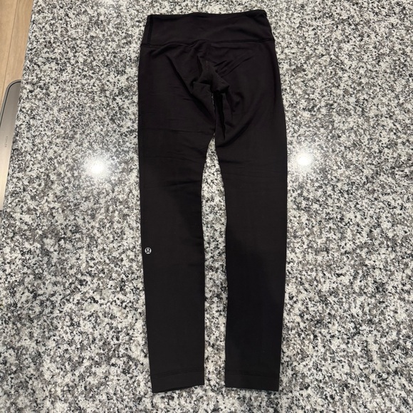 Lululemon Reversible Black and Brown Leggings - Picture 2 of 7